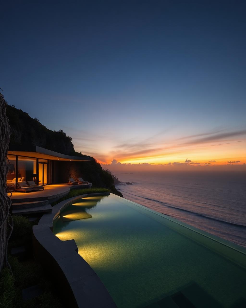 Cliff Aurora in Nusa Penida